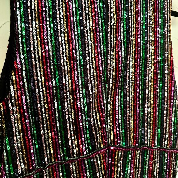 Saylor Winnipeg Sequined Jumpsuit - Picture 10 of 12